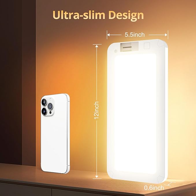 NAOEVO RV Lights Interior 2070LX, 1500LM RV LED Light Interior 12V, Camper Lights with 3 Color and Stepless Dimming, Energy-efficient Ceiling Light for Trailer Boat Car(8Pack, 2900-6500K)