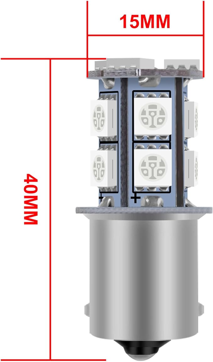 3Pcs Green Interior Map Dome Light LED Bulbs Compatible with 1987-1996 Ford F-150 F-250 Bronco