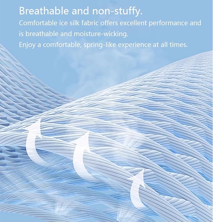 38cm Car Steering Wheel Cover, Universal 15 inch, Microfiber Breathable Ice Silk, Anti-Slip, Odorless, Easy to Install, Blue and White Contrast Design, Cute Cat for Girls, Ladies, Women