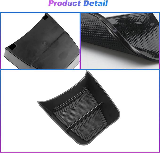 SXCY Fit for 2024 2025 Chevy Trax Center Console Organizer 2024 2025 Chevy Trax Accessories (LS LT 1RS 2RS ACTIV) Console Tray for 2024 Trax Console Organizer 2024 Trax Console Organizer Tray Black