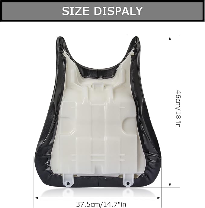 PSLER Front Rider Driver Seat Pillion Cushion For Yamaha YZF R6 2003 2004 2005