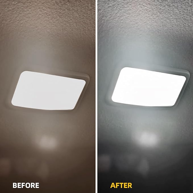 EASY EAGLE 8 Pcs Super Bright 6000K White LED Interior Light: Bulbs Kit Package for 2018 2019 2020 2021Toyota C-HR CHR Lighting Package Kit Includes Light Accessories + and Install Tool