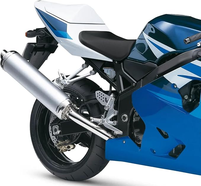 TCMT PU Leather Front Driver Seat for Suzuki GSXR600 & GSXR750 (2004-2005), Black, Motorcycle Seat