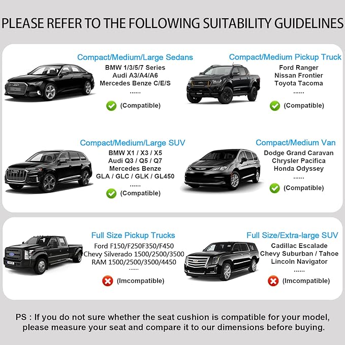 2PCS Nappa Leather Covers for Cars, Car Seat Cover Front Bottom Protector, Seat Cushion Without Backrest, Anti-Slip and Wrap Around The Bottom Fit Most Cars and Vehicles, Beige