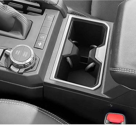 LUWU 2025 4Runner Center Console Cup Holder Compatible with 2025 Toyota 4Runner Interior Accessories Center Console Silicone Cup Holder Insert 4Runner 2025 Accessories