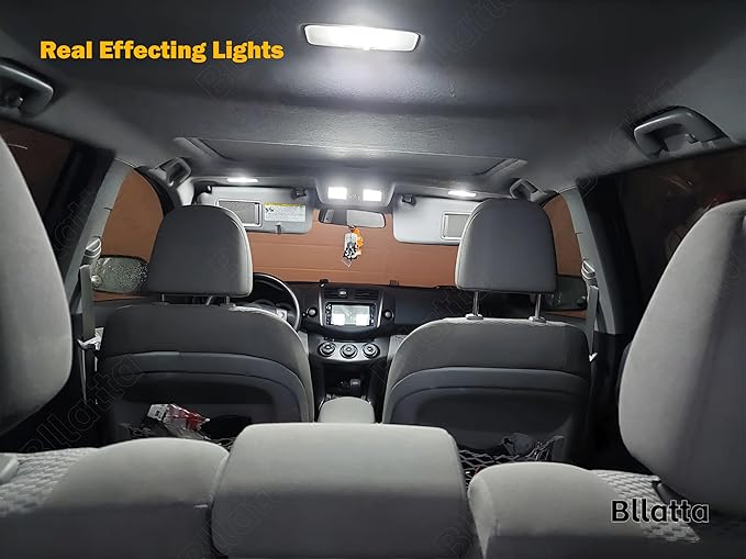 18pcs Super bright White 6000K LED Interior Light Kit for Toyota 4Runner 2010-2013 2014 2015 2016 2017 2018 2019 2020 2021 2022 Interior LED Lighting Kit+License Plate Light, Installation Tool