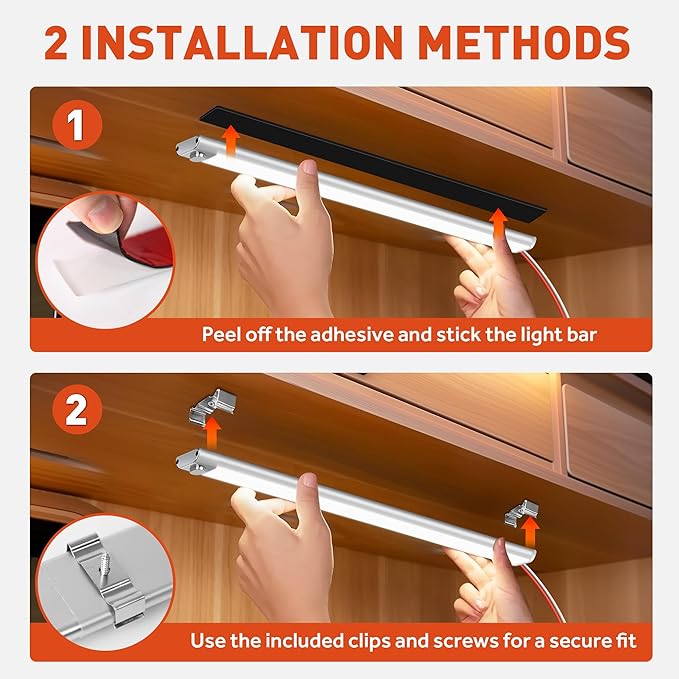 12V LED Interior Light Bar, 168LEDs 16W Led Strip Lights with ON/Off Switch, for Enclosed Cargo Trailer Car RV Van Truck Lorry Camper Boat Caravan Motorhome (2 Pack)