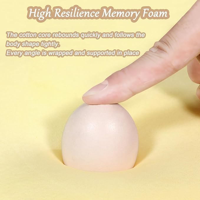 2 in 1 Wedge Car Cushions or Lumbar Support for Driving - 3.5 Inches Soft Memory Foam Driver Seat Cushion for Car Truck - Comfort Coccyx Cushion for Tailbone & Back Pain Relief, Gray