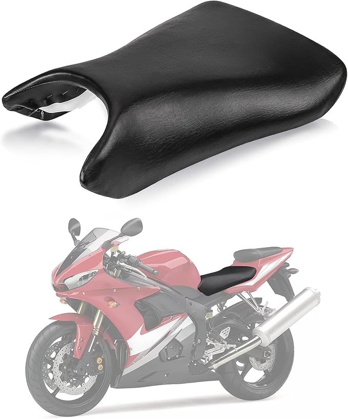 PSLER Front Rider Driver Seat Pillion Cushion For Yamaha YZF R6 2003 2004 2005