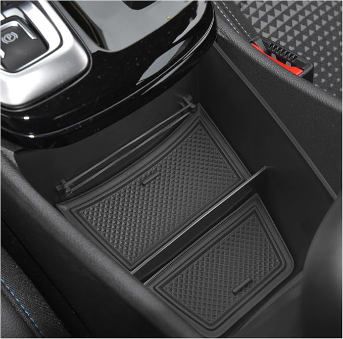 SXCY Fit for 2024 2025 Chevy Trax Center Console Organizer 2024 2025 Chevy Trax Accessories (LS LT 1RS 2RS ACTIV) Console Tray for 2024 Trax Console Organizer 2024 Trax Console Organizer Tray Black