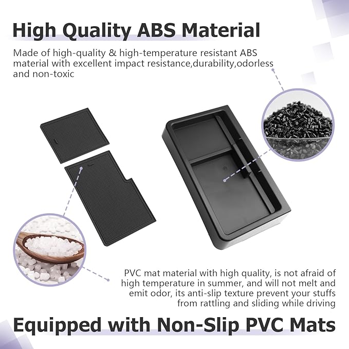 LUWU Dashboard Storage Tray Compatible with 2025 2026 Toyota Sienna Accessories Behind Screen Organizer 2025-2026 Sienna Accessories Center Console Display Box Dash Tray(ONLY for 12.3-INCH Screen)