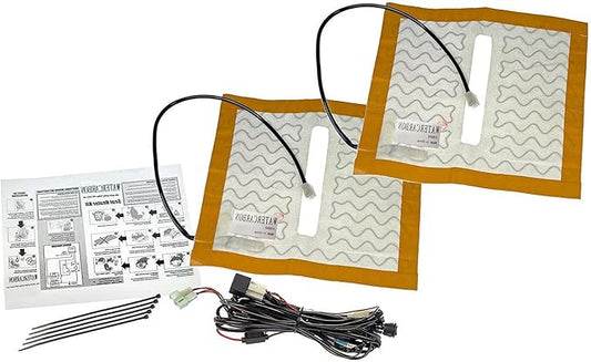 Universal Vehicle Seat Comfort Kit Travel Cover Various Models Cushion Warmer in Winter for Cars Pickup Trucks 1 Packs Comfortable