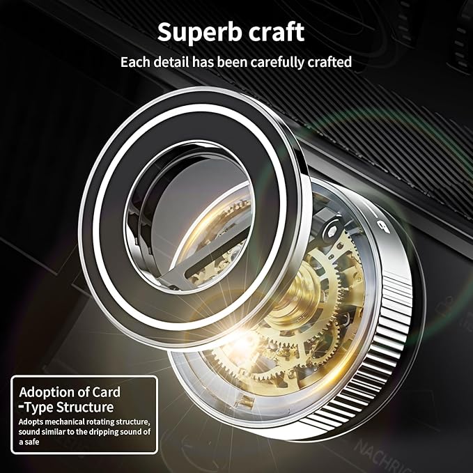 360° Adjustable Vacuum Magnetic Phone Holder [ 96+LBS Suction & 2800gf Magnetic ], Foldable Suction Cup Magnetic Phone Mount for Car, Car Phone Holder for iPhone 17/16/15/14/13/12 Series