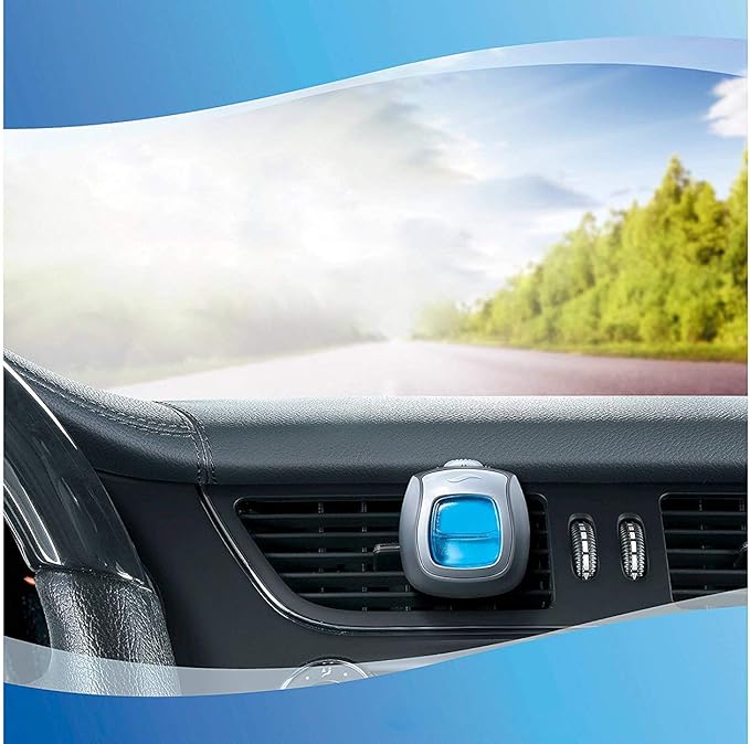 Febreze Car Vent Clip Air Freshener - Fresh-Cut Pine - Holiday Collection 2017 - Net Wt. 0.06 FL OZ (2 mL) Per Vent Clip - Pack of 2 Vent Clips