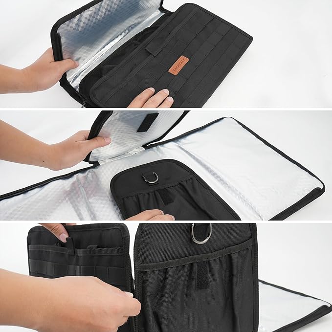 Convertible Car Organizer – 2 in 1 Front Backseat Storage Bag with Adjustable Straps, Universal Waterproof MOLLE Panel Seat Back Organizer for All Vehicles