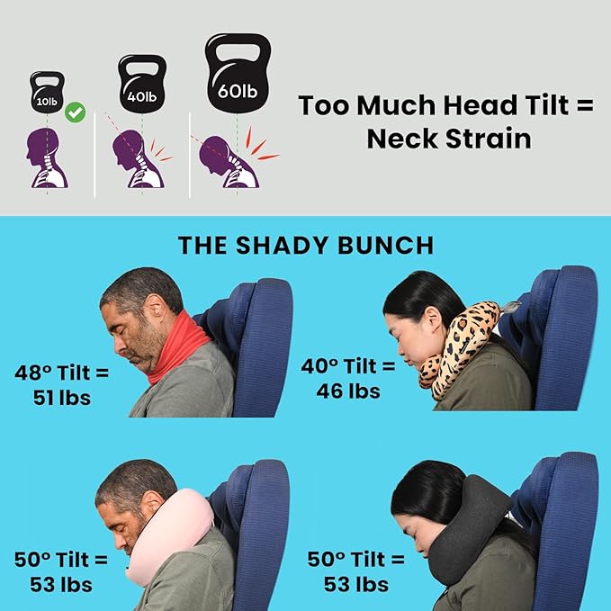 Cabeau Travel Pillow for Long Flights – Evolution X - Memory Foam Neck Support - Comfort On-The-Go for Airplane, Train, and Car (Turquoise) with Evolution X Travel Bag - Black