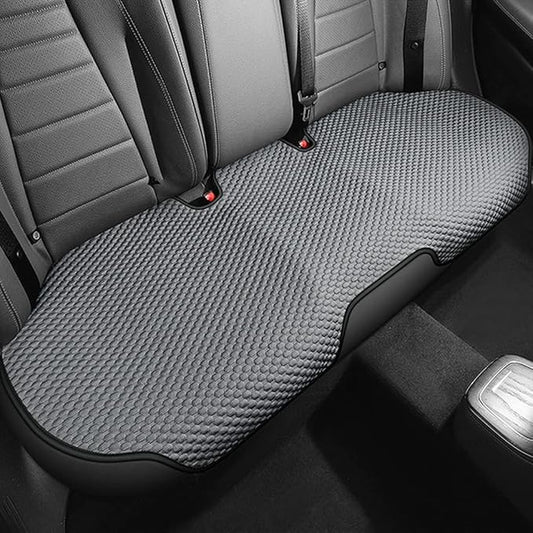 Rear Car Seat Cushion Car Interior Luxury Bench Seat Protector Rear Seat Bottom Cover Fits 96% of car - for Seat Bottom Only 1pc (Gray)