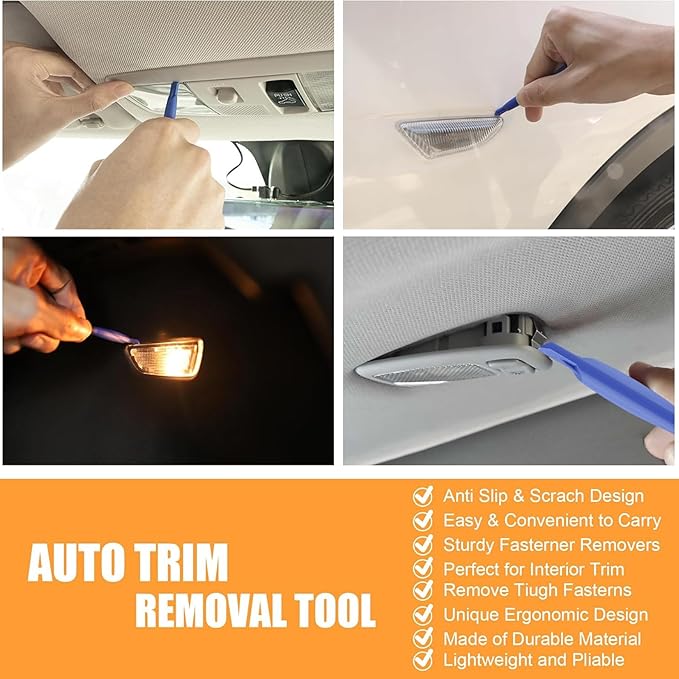 24 Pieces Dome Light LED Car Interior Bulb Kit Set 194 T10 DE3175 578 31mm 42mm Bulbs Interior Replacement Lights for Car Map License Plate Door Side Marker Cornering Trunk - White+Ice Blue