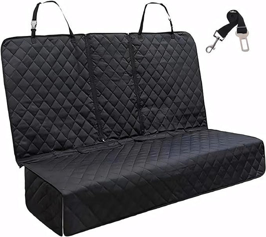 Dog Car Seat Cover for Back Seat Pet Cover for Dogs Waterproof Car Seat Protector Bench Seat Cover, Scratchproof Nonslip Durable Car Seat Covers for SUV,Truck &Cars