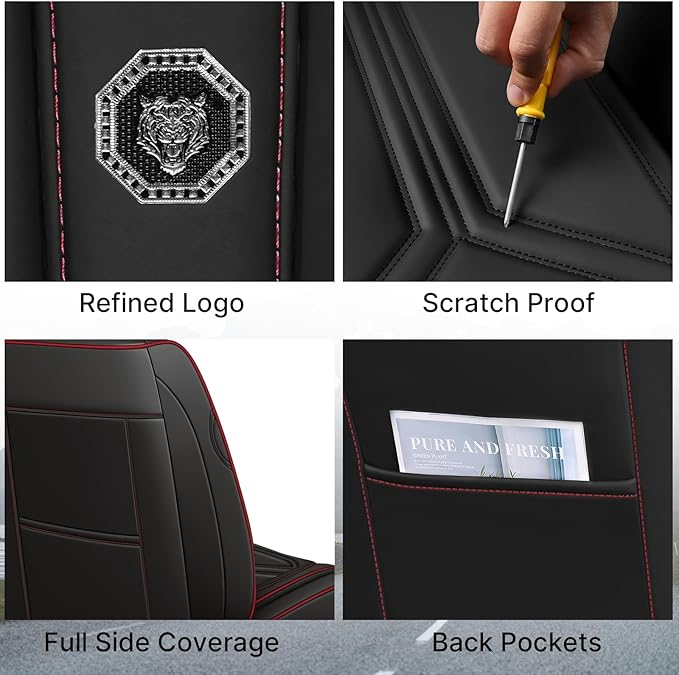 Car Seat Cover for Lexus RX 350 2007-2026,Leather Seat Cover for Car,Breathable Vehicle Cushions Cover Waterproof Protectors Seat Protector, (Full Set,Black)