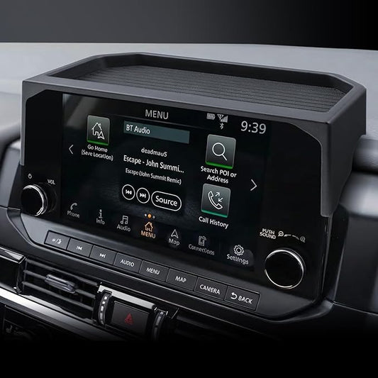 for Pathfinder Dashboard Center Console Organizer 2026 2025 2024 2023 2022 Pathfinder SL/Platinum/Rock Creek Accessories 9’’ Behind Screen Organizer Box Dash Tray-Only for 9" Screen