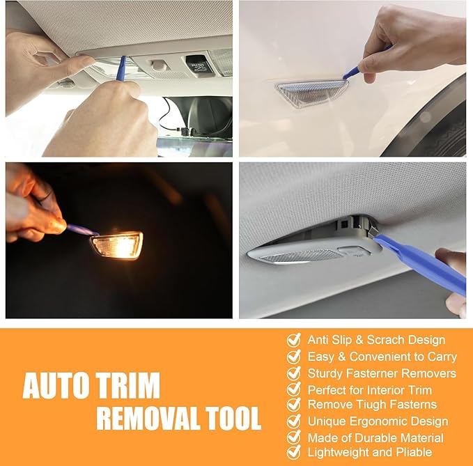 24 Pieces Dome Light LED Car Interior Bulb Kit Set 194 T10 DE3175 578 31mm 42mm Bulbs Interior Replacement Lights for Car Map License Plate Door Side Marker Cornering Trunk Light - Cool White