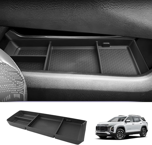 LUWU for 2025 Chevrolet Equinox Center Console Organizer Equinox Armrest Storage Armrest Organizer Insert Tray 2025 Equinox Lower Console Organizer Storage Tray 2025 Chevy Equinox Accessories
