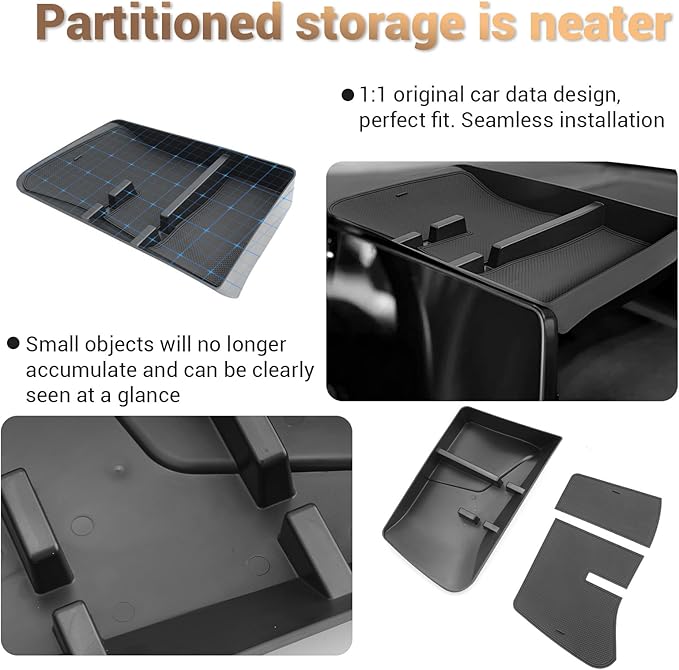 Compatible with Lexus Dashboard Tray Center Console Dash Storage Tray Lexus RX350 Dashboard Organizer Behind Dash Screen Organizer for 2023 2024 2025 2026 Lexus RX 350 Accessories RX350 RX350h RX450h