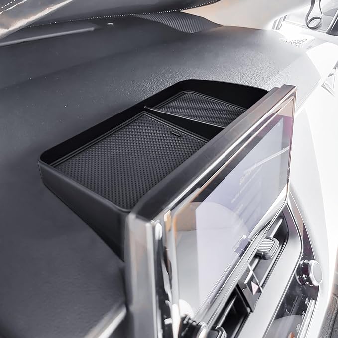 Dashboard Organizer Tray Compatible with Toyota Corolla 2019–2026 / Corolla Cross 2022–2026 Accessories Interior Center Console Dash Storage Insert Holder (Only for 8" Audio Multimedia Display)