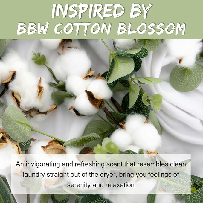 MUBYOK 1.5LB Cotton Mist Premium Scented Aroma Beads for Making Car Freshies Supplies PreScented Beads for Car Air Freshener Sachets Long-Lasing Scent