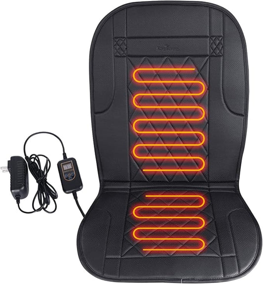 Heated Seat Cushion with Intelligent Temperature Controller,Heating Chair Pad for Home, Office Chair and More