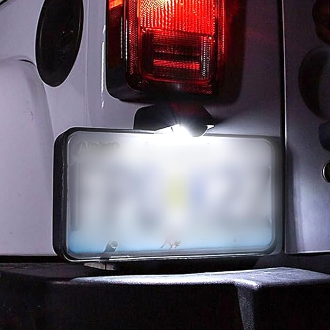 EASY EAGLE LED Interior Car Lights for Wrangler-JK-4-door-2007-2018: 6 Piece Kit White LED Light Bulbs - Super Bright 6000K + Install Tool