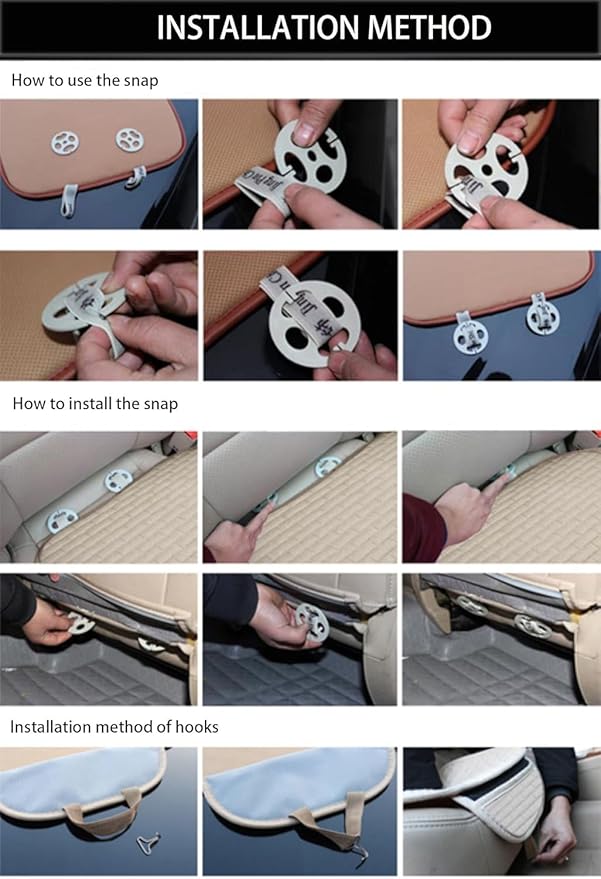 acdiac Summer Cool 3D Air Mesh Breathable Vented Car Seat Cushion Pad Set,Universal Auto Back Cooling Ventilated Seat Cover for Car SUV Truck Van Pickup (Black, 1 Pack seat pad +1 Pack Back Cushion)