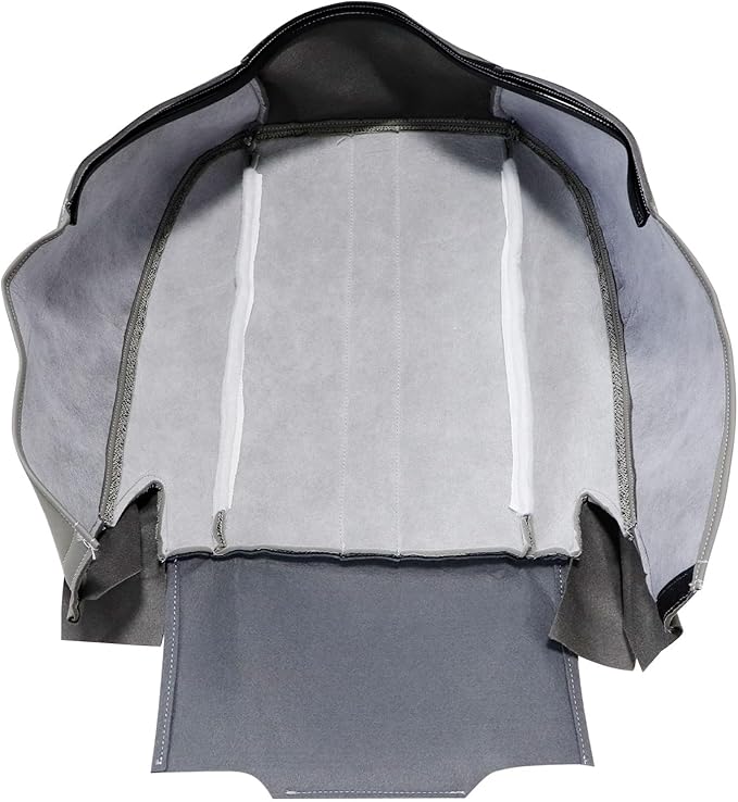 Priprilod Driver or Passenger Side Bottom Seat Cover & Lower Pad Foam Cushion Compatible with Chevy Express GMC Savana 1500 2500 3500 2003 2004 2005 2006 2007 2008 2009 2010 2011 2012 2013 2014