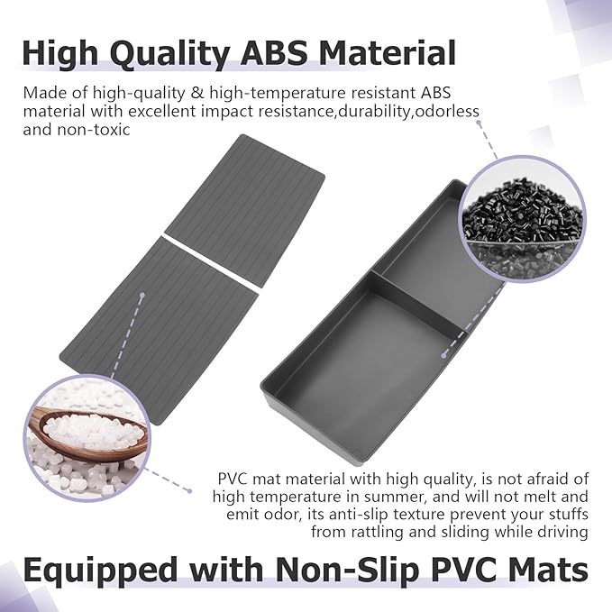 LUWU 2025 2026 Traverse Dashboard Storage Tray Compatible with 2024 2025 2026 Chevrolet Traverse Accessories Behind Screen Organizer 2025 2026 Traverse Accessories Center Console Display Box Dash Tray