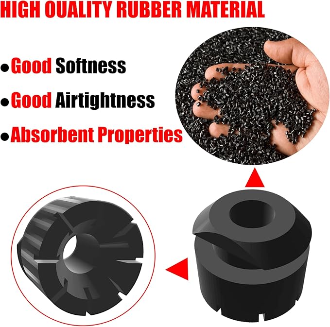 Seat Mounting Rubber Cushion for Honda Recon FourTrax Rancher Foreman Rubicon Rincon 250 300 350 400 420 450 500 650 680 ATC350 ATC250 ATC185 ATC200 ATC125 (Replace#77207-HA0-000)