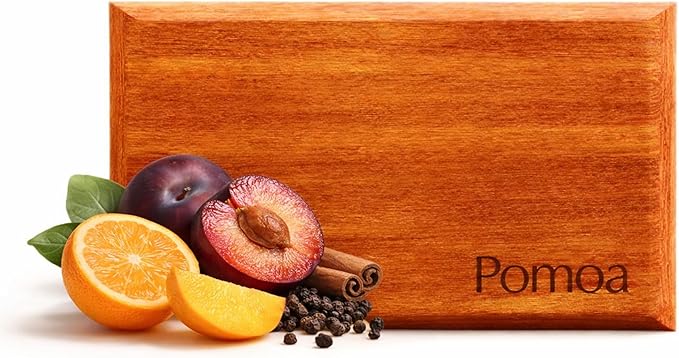 Car Air Freshener with Premium Leather Visor Clip, North American Alder Wood Scent Diffuser, Refillable Solid Wood Odor Eliminator for Vehicle Cabin, Truck & SUV, No Liquid, No Mess (Night Leather)