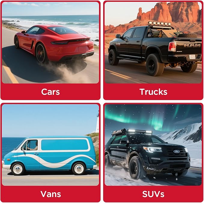 Rubbermaid Steering Wheel Cover – Universal Fit 14.5"–15" Steering Wheel Cover, Anti-Slip Grip, Breathable Leather, All-Season Protection, Interior Upgrade for Cars, Trucks, SUVs - Black