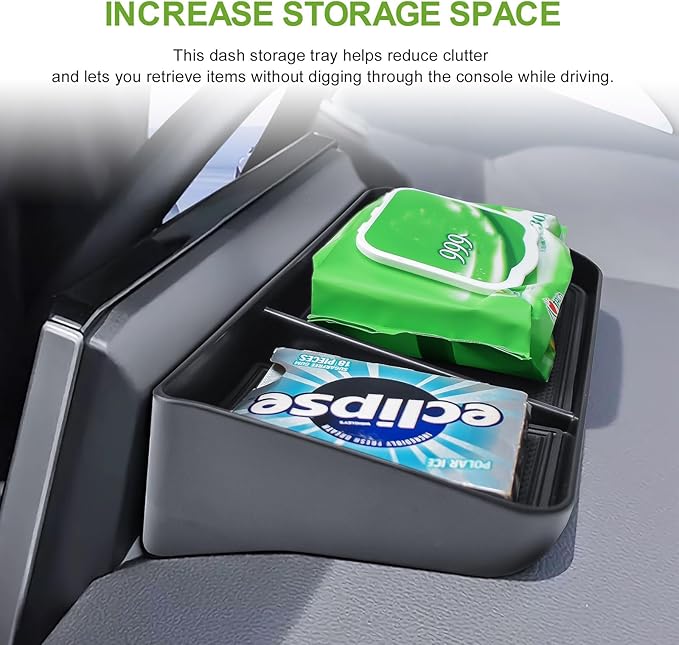 Dashboard Organizer Tray Compatible with Toyota Corolla 2019–2026 / Corolla Cross 2022–2026 Accessories Interior Center Console Dash Storage Insert Holder (Only for 8" Audio Multimedia Display)