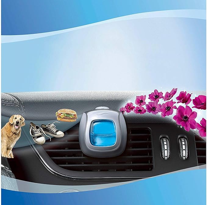 Febreze Car Vent Clip Air Freshener - Fresh-Cut Pine - Holiday Collection 2017 - Net Wt. 0.06 FL OZ (2 mL) Per Vent Clip - Pack of 2 Vent Clips