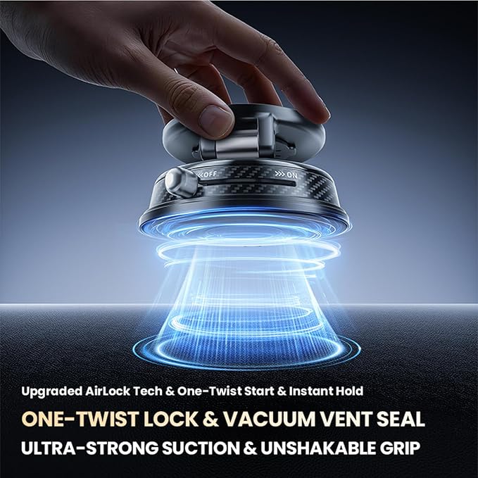 360° Adjustable Car Aromatherapy Tablet Magnetic Phone Holder, Compatible with iPhone 17 Pro Max, 16, 15, 14, 13, 12, Air Plus & More. Perfect for Car, Kitchen, Bedroom, Gym & More