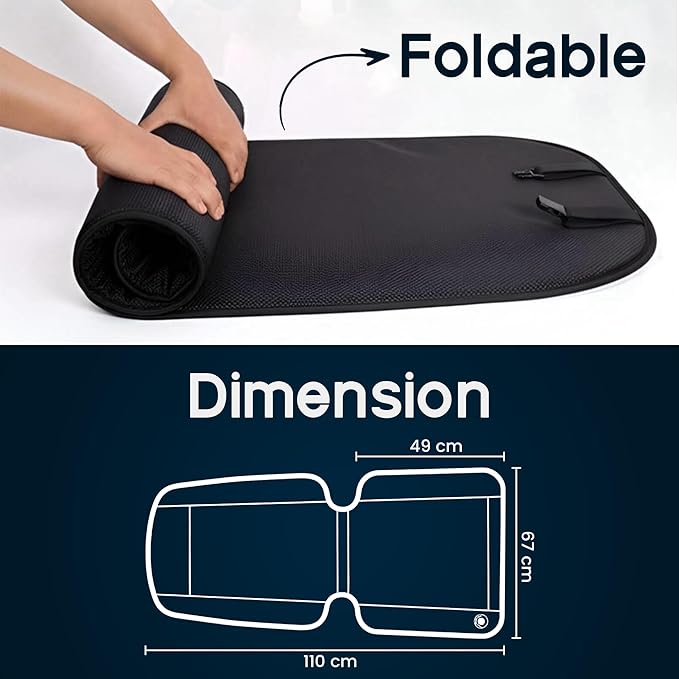 Cooling Car Seat Cover – Ventilated 12V/24V Seat Cushion with 10 Turbo Fans & Wireless Control, 3 Speeds, Universal Fit for Car SUV Truck – Breathable 3D Mesh Leather