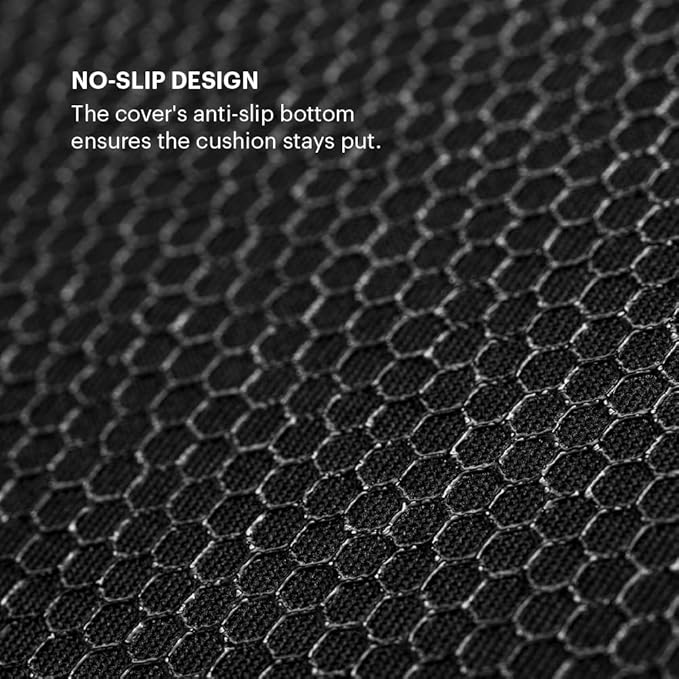 Purple Royal Seat Cushion - Seat Cushion for The Car Or Office Chair - Temperature Neutral Grid