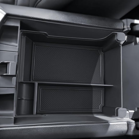 for Ford Edge Center Console Organizer Ford Edge 2021-2024 2025 Accessories Armrest Tray Middle Storage Box Insert Container Durable ABS Plastic