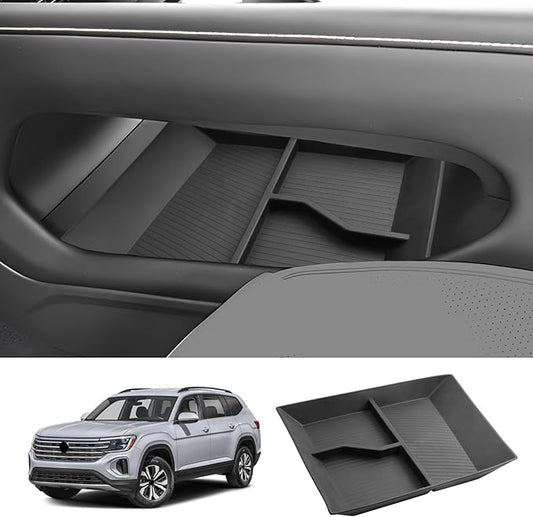LUWU for 2024 Atlas Center Console Organizer 2024 Atlas VW Armrest Storage Armrest Organizer Insert Tray 2024 VW Atlas Lower Console Organizer Storage Tray 2024 VW Atlas Accessories