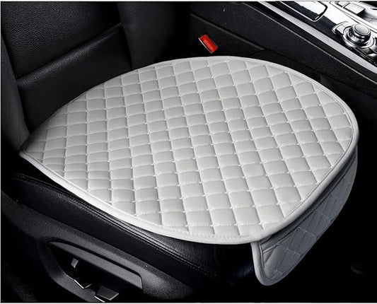 1 PC Car Seat Cover Auto Cushion Vehicle Front Seat Chair Cover Protective Mat pad for Baby, SUV, Skin-Friendly (Gray-Front)