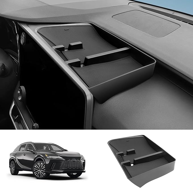 LUWU for 2026 2025 Lexus RX350 RX350H RX450H RX500H Dashboard Console Organizer 2026 Lexus RX350 Armrest Organizer Storage Box 2026 Lexus RX350 Console Organizer Tray 2026 2025 Lexus RX Accessories