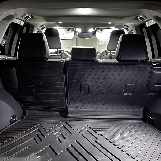 EASY EAGLE LED Interior Car Lights for Toyota-RAV4-2016-2022: 8 Piece Kit White LED Light Bulbs - Super Bright 6000K + Install Tool