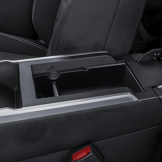 for Terrain Center Console Organizer 2025 2026 GMC Terrain Elevation/AT4/Denali Accessories Armrest Tray Middle Storage Box Insert Container Durable ABS Plastic