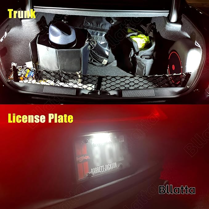 16pcs Interior Light Kit for Dodge Charger 2011 2012 2013 2014 2015 2016 2017 2018 2019 2020 2021,White 6000K LED Interior Map Dome Vanity Mirror License Plate Light with Installation Tool